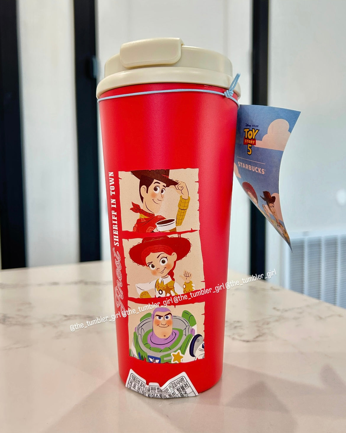 Starbucks Korea x Toy Story 5 Series 16oz Stainless Steel Tumbler (READY TO SHIP)