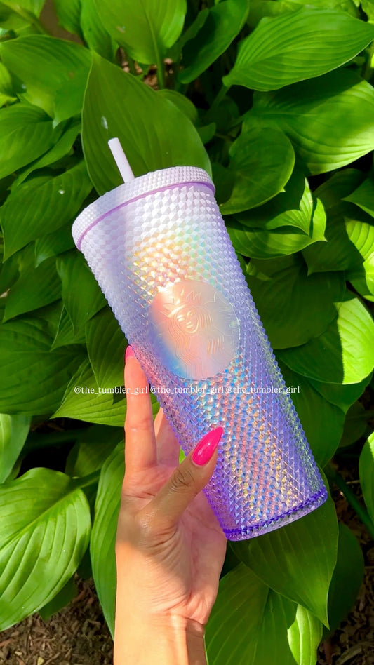 Starbucks Taiwan Purple Gradient Studded Tumbler Taiwan Release Venti 24oz
