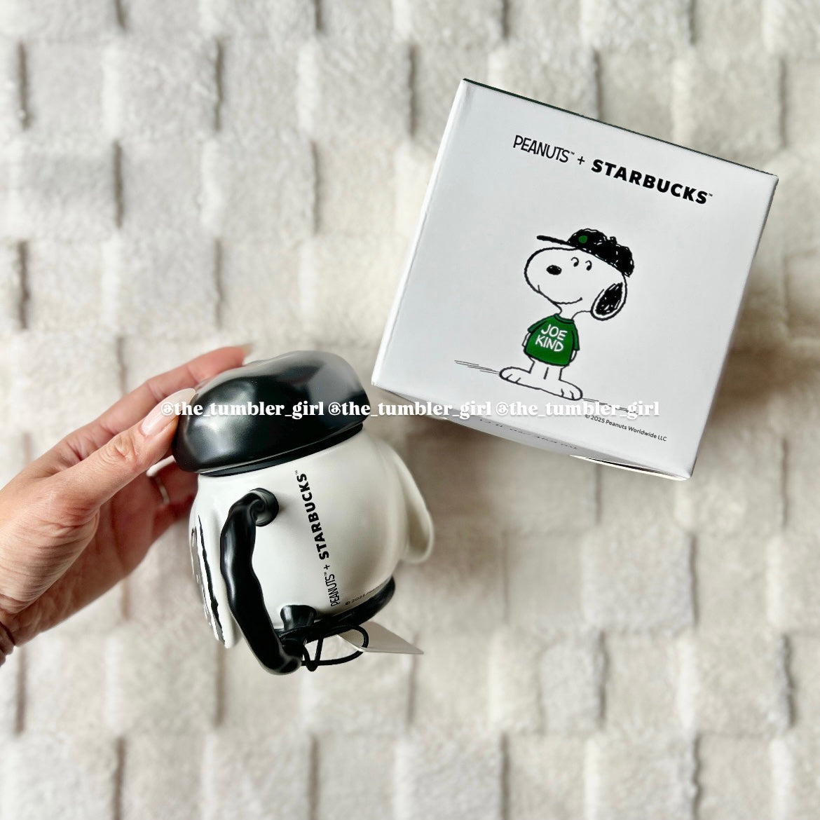 Starbucks Taiwan x PEANUTS Joe Kind Snoopy 12oz Ceramic Mug (READY TO SHIP)