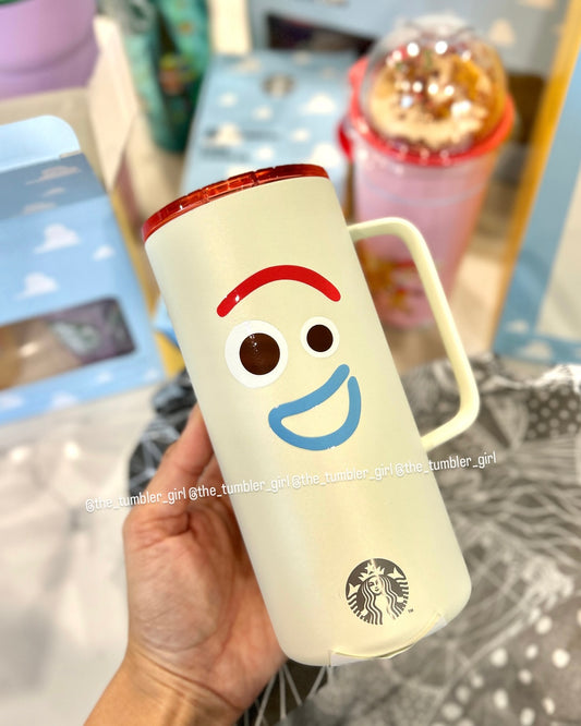 Starbucks Korea x Toy Story 5 Forky 17oz Stainless Steel Cup (READY TO SHIP)