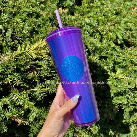 Starbucks Purple Dome Cold Cup Tumbler 24oz (READY TO SHIP)
