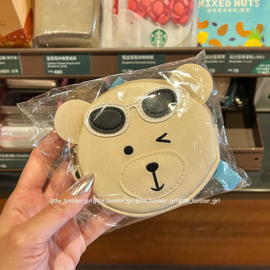 Starbucks Taiwan Bearista Summer-Style Coin Pouch (ships late March)