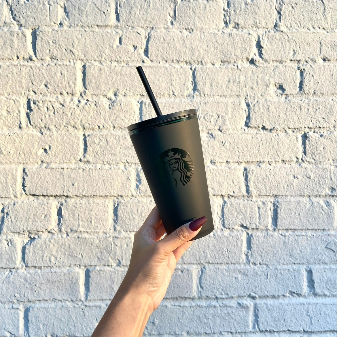 Starbucks Black Cold Cup Tumbler 16oz (READY TO SHIP)