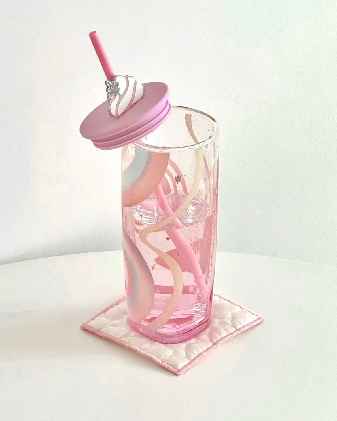 Starbucks China Frappuccino Party Glass Cold Cup (660ml / 22oz)