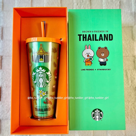 Starbucks Thailand x LINE Friends 24oz Cold Cup Tumbler
