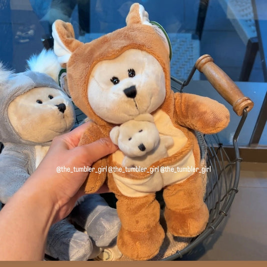 Starbucks Australia exclusive kangaroo bearista bear