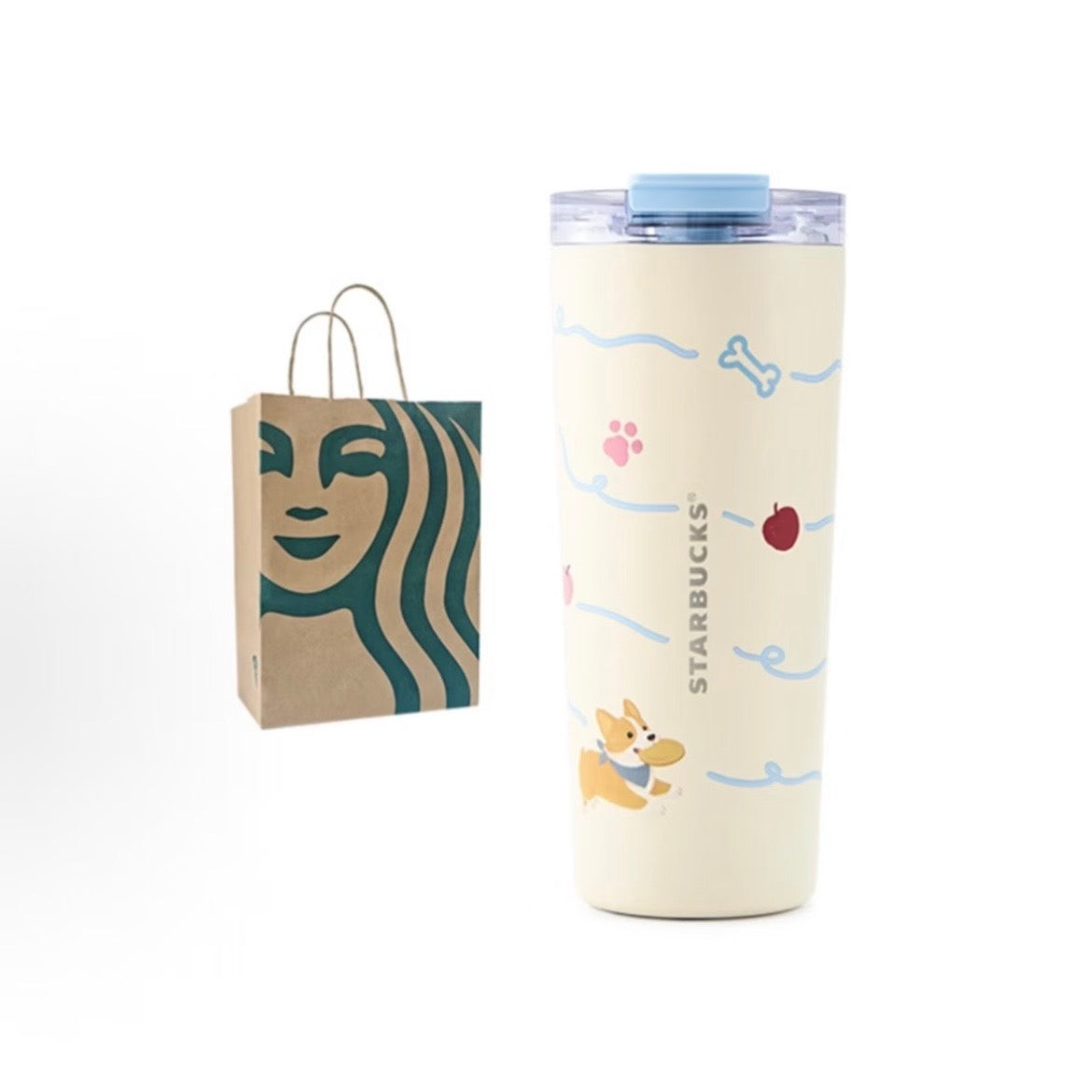 Starbucks China 2026 Paws Series 23oz Stainless Steel Tumbler