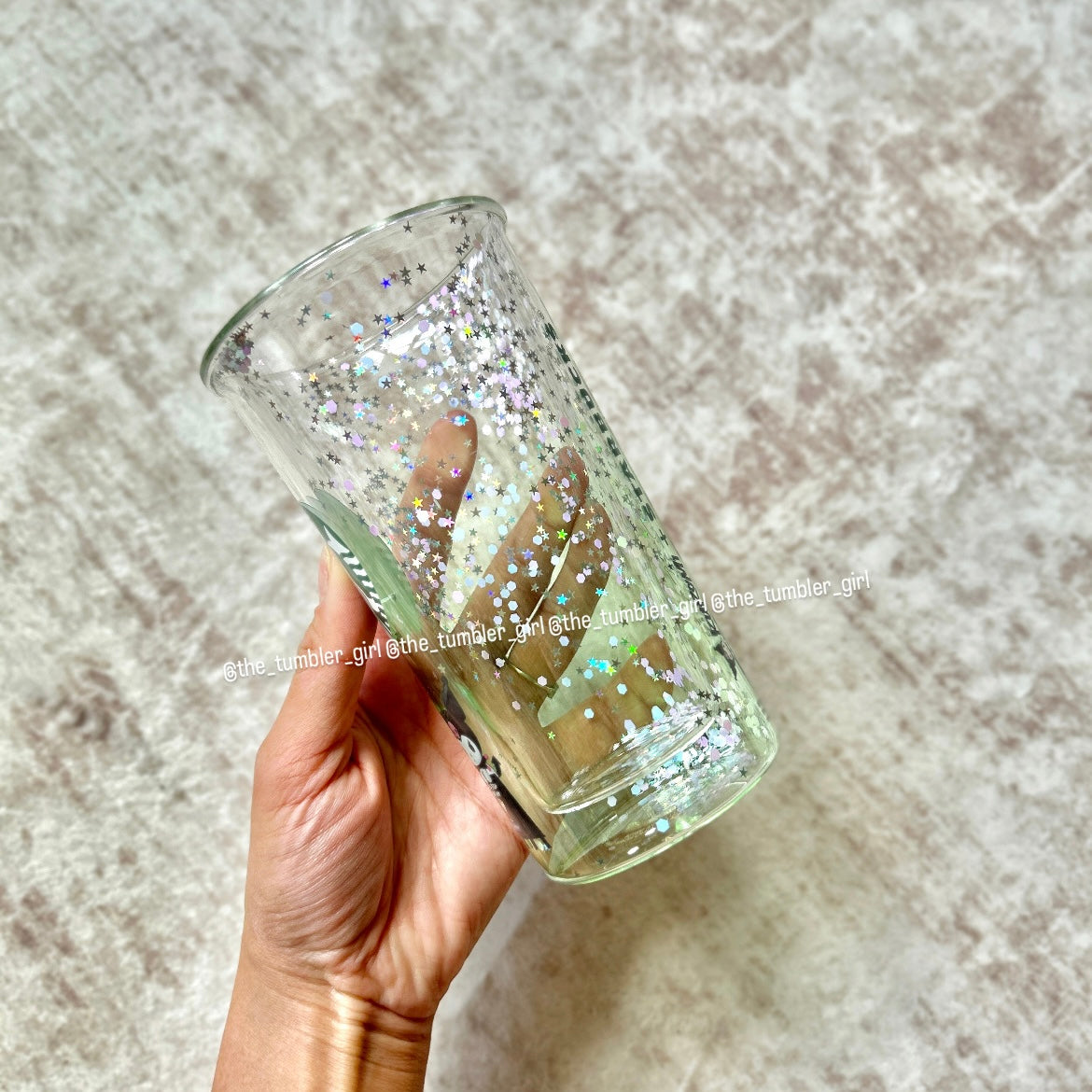 Starbucks Hong Kong x Kuromi 12oz Double-Wall Glass Cup (READY TO SHIP)