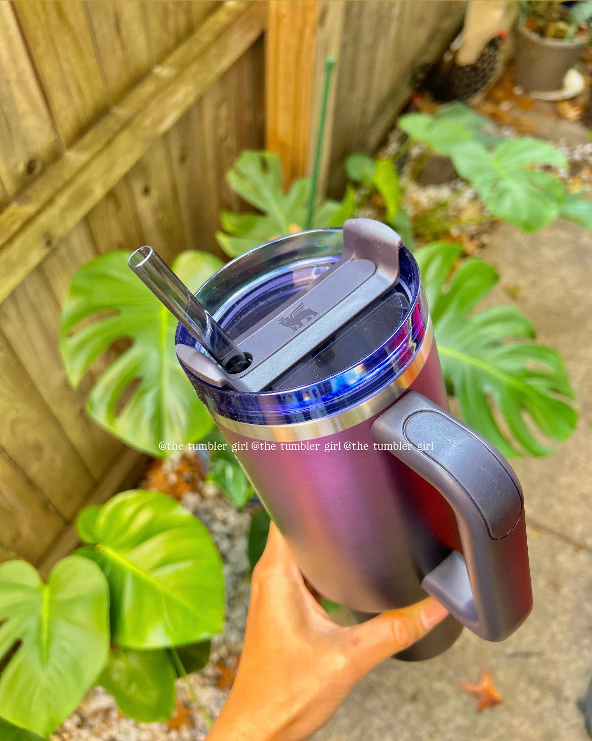 Starbucks China x Stanley 40oz Halloween Purple Black Gradient Stainless Steel Tumbler (READY TO SHIP)