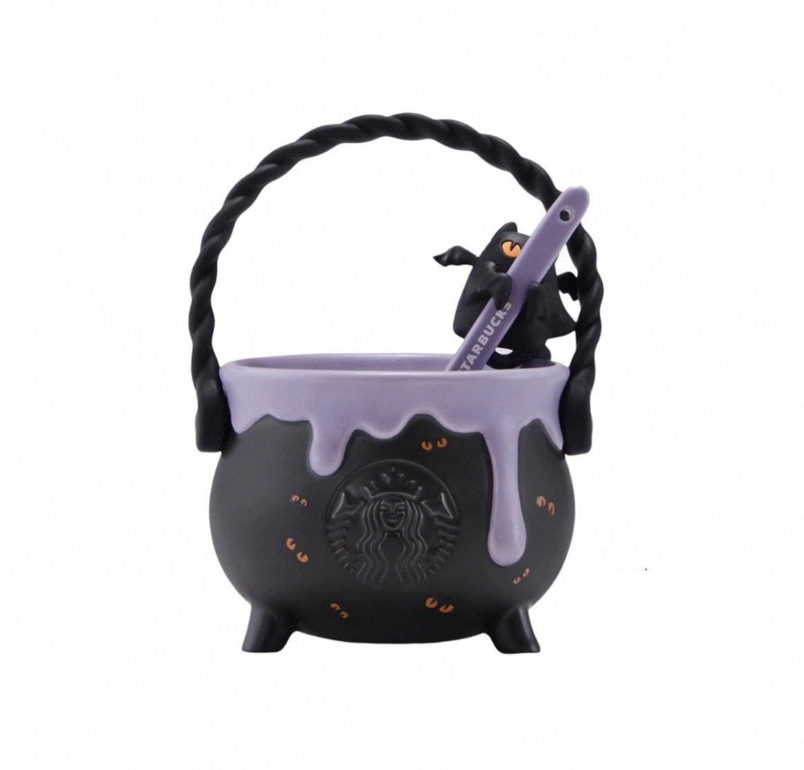 Starbucks China Exclusive 12oz Halloween Color-Changing Mug with Stirrer  (READY TO SHIP)