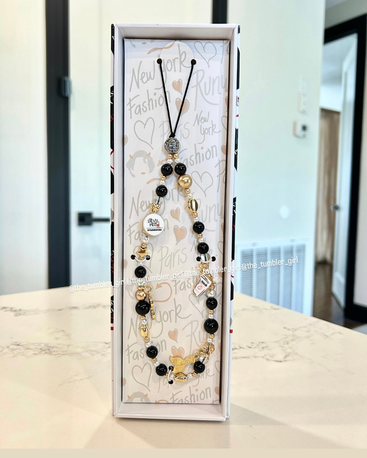 Starbucks China x The Devil Wears Prada "Miranda” Phone Charm (READY TO SHIP)
