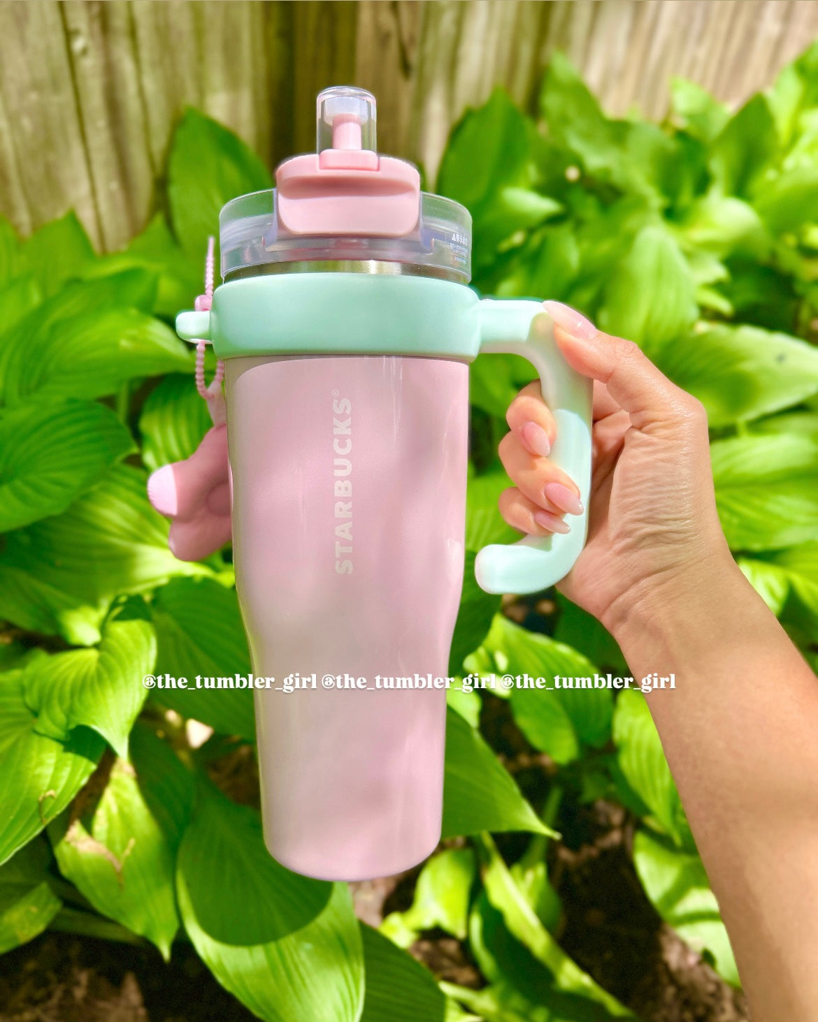 Starbucks China 42.2oz Spring Flower Pink Stainless Steel Tumbler (READY TO SHIP)