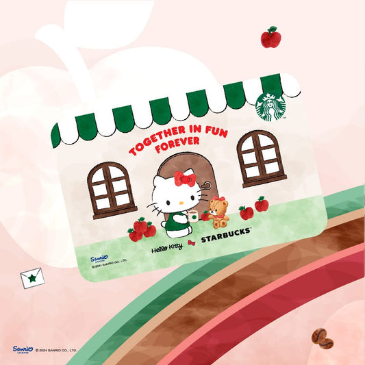 LIMITED Starbucks & Hello Kitty 50th Anniversary Gift Card