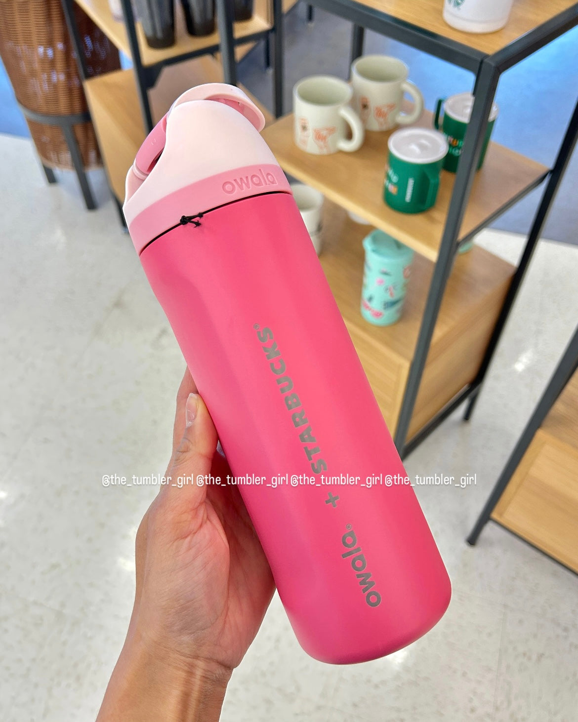 2026 US Exclusive 24oz Pink Stainless Steel Owala Tumbler (READY TO SHIP)