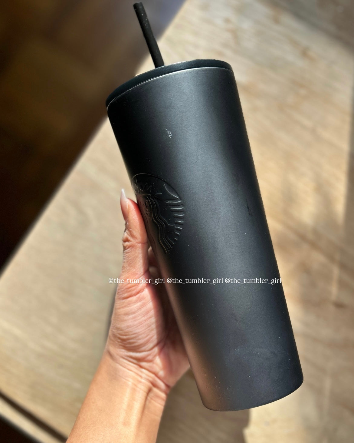Starbucks Black Matte Stainless Steel Cold Cup 24oz  (READY TO SHIP)