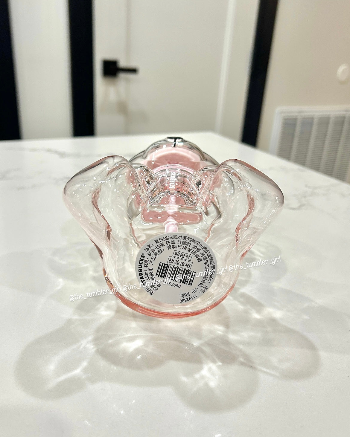 Starbucks China 2026 Summer Dessert Party Bearista Glass Cold Cup (ships in a week)