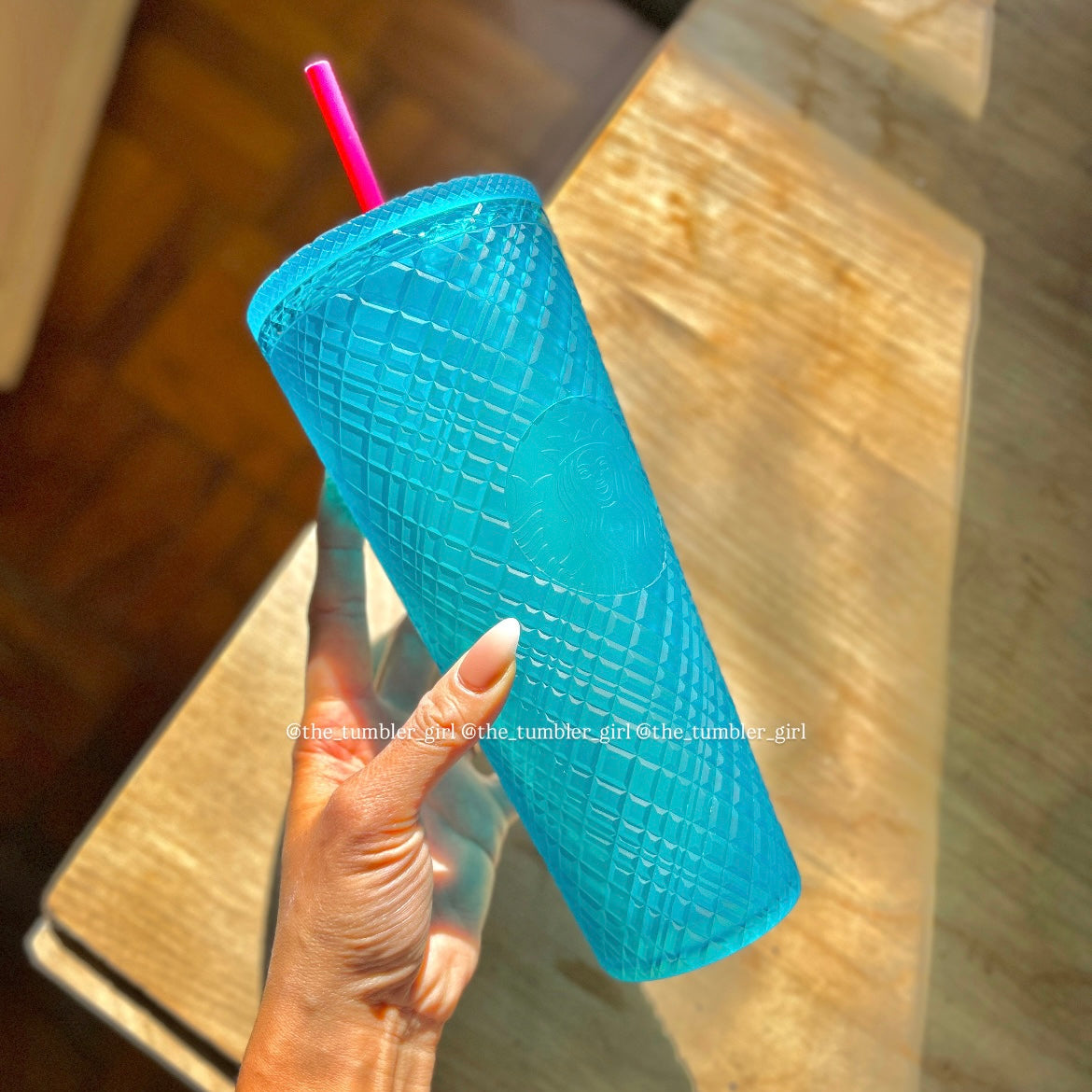 Starbucks Indonesia Jelly Blue Jeweled Cold cup Tumbler (READY TO SHIP)