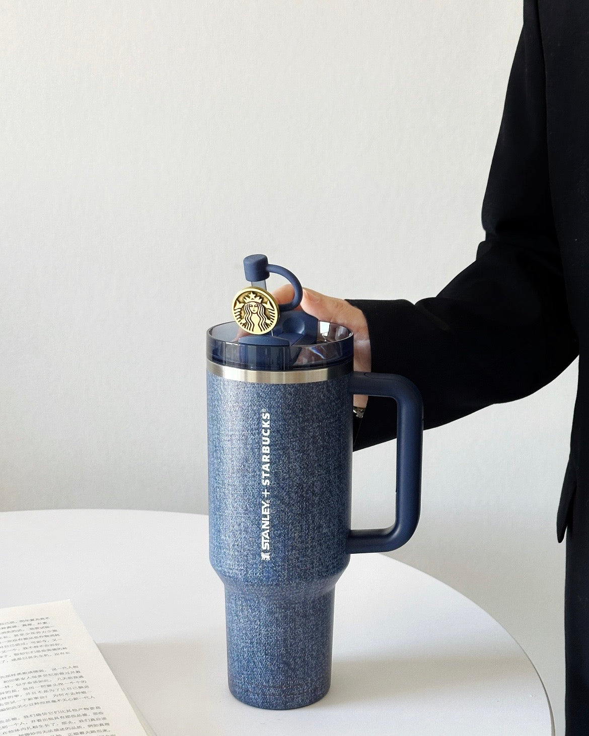 Stanley x Starbucks China 2026 DENIM 40oz Stainless Steel Tumbler (READY TO SHIP)