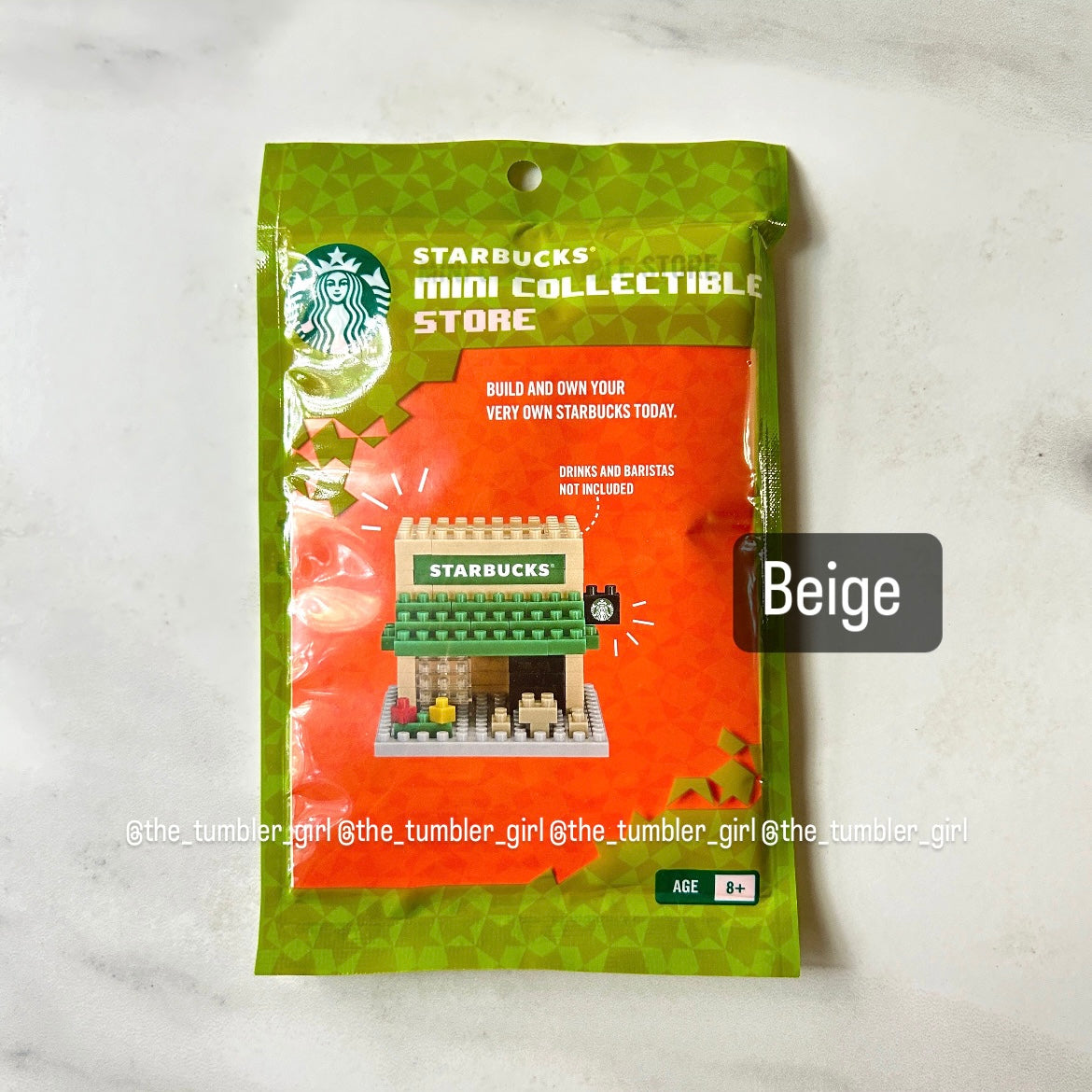 Starbucks Hong Kong exclusive mini brick store collectible building toy