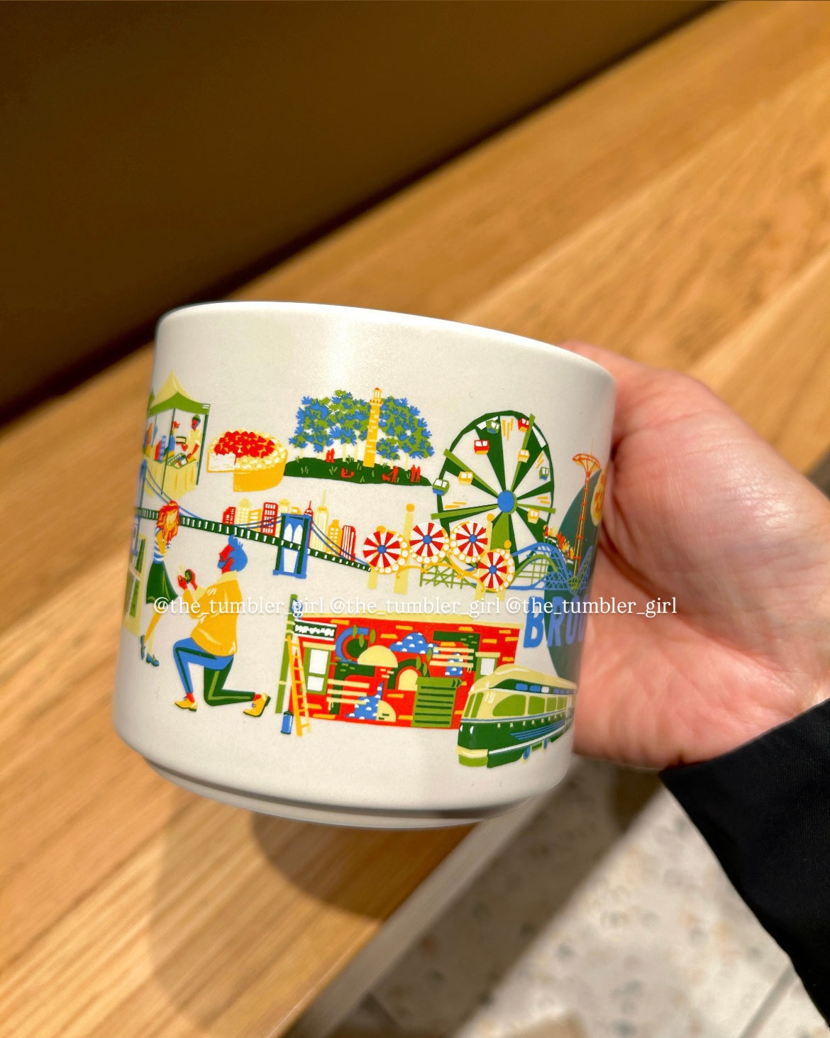 Starbucks New York City Brooklyn “Been There Series” Collection Ceramic Mug 14oz (READY TO SHIP)