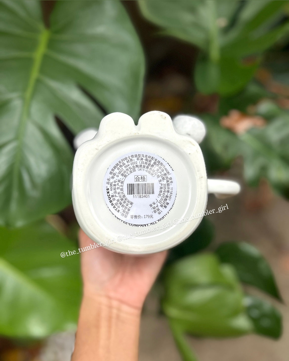 Starbucks China 2025 Holiday 15.5oz Husky Ceramic Mug (READY TO SHIP)