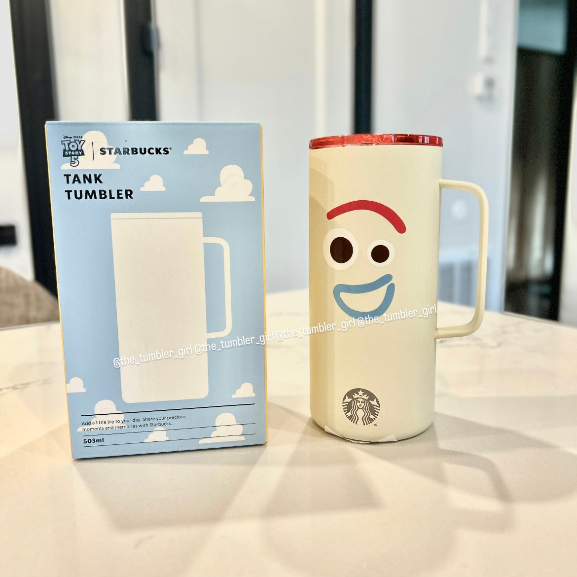 Starbucks Korea x Toy Story 5 Series Forky 17oz Stainless Steel Cup (READY TO SHIP)