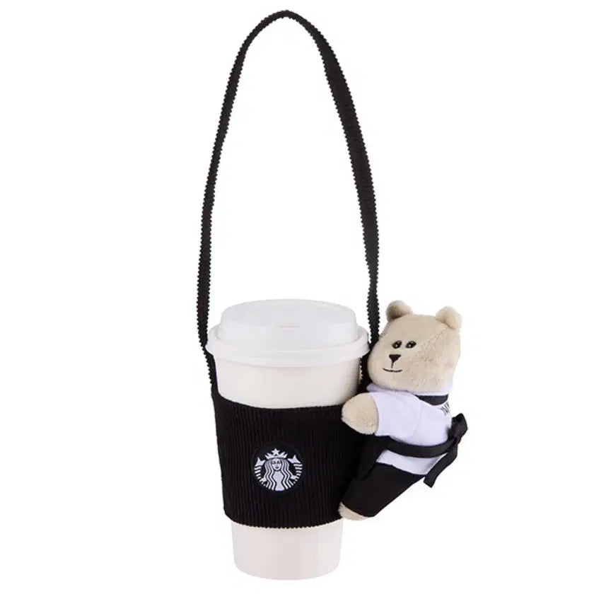 Starbucks Taiwan Bearista Reusable Cup Sleeve Holder | Drink Carrier (READY TO SHIP)
