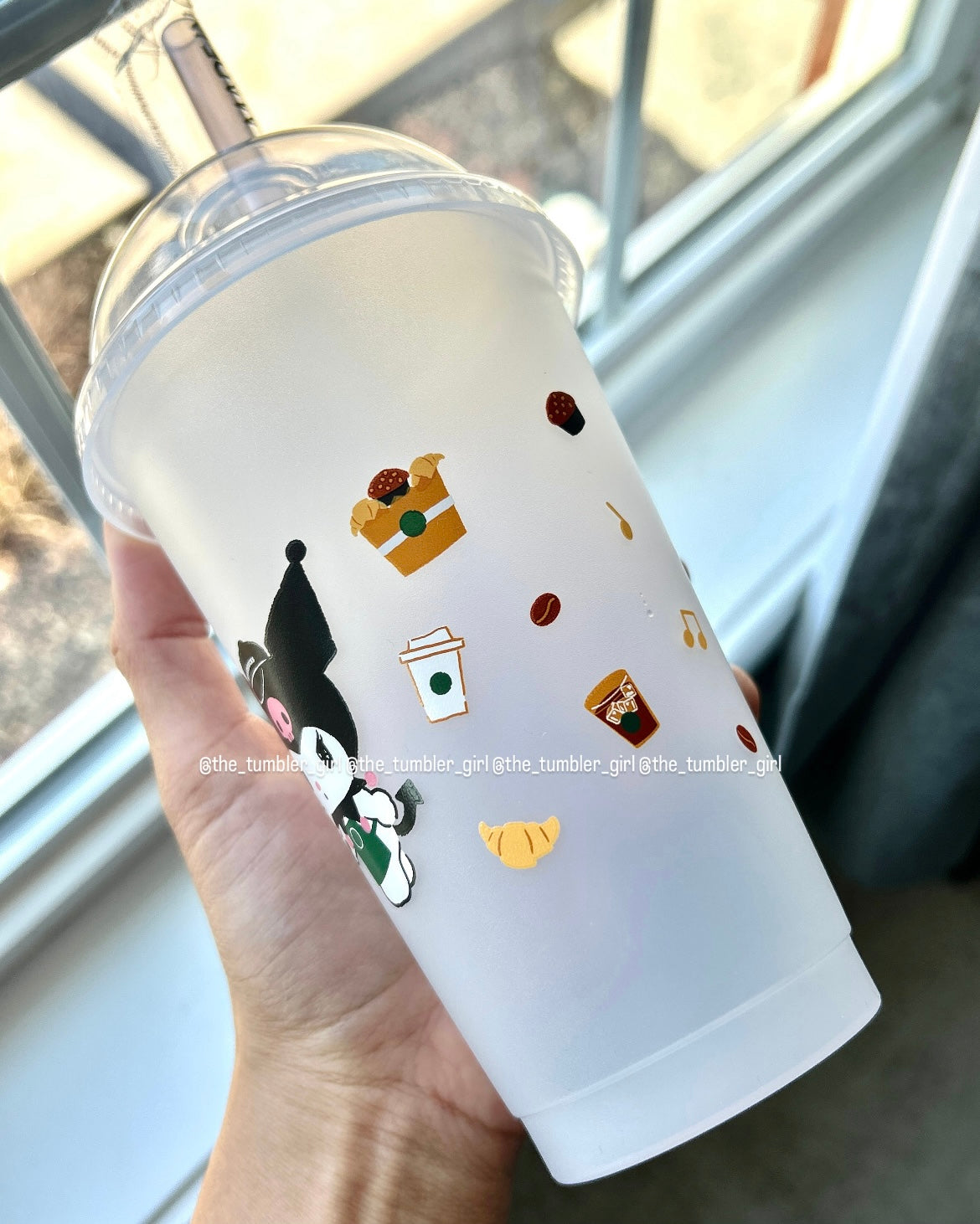 Starbucks Hong Kong x Kuromi Color-Changing Reusable Cold Cup with Straw & Topper (READY TO SHIP)