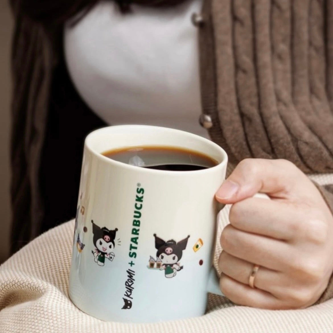 Starbucks Hong Kong x KUROMI 12oz Color Changing Ceramic Mug