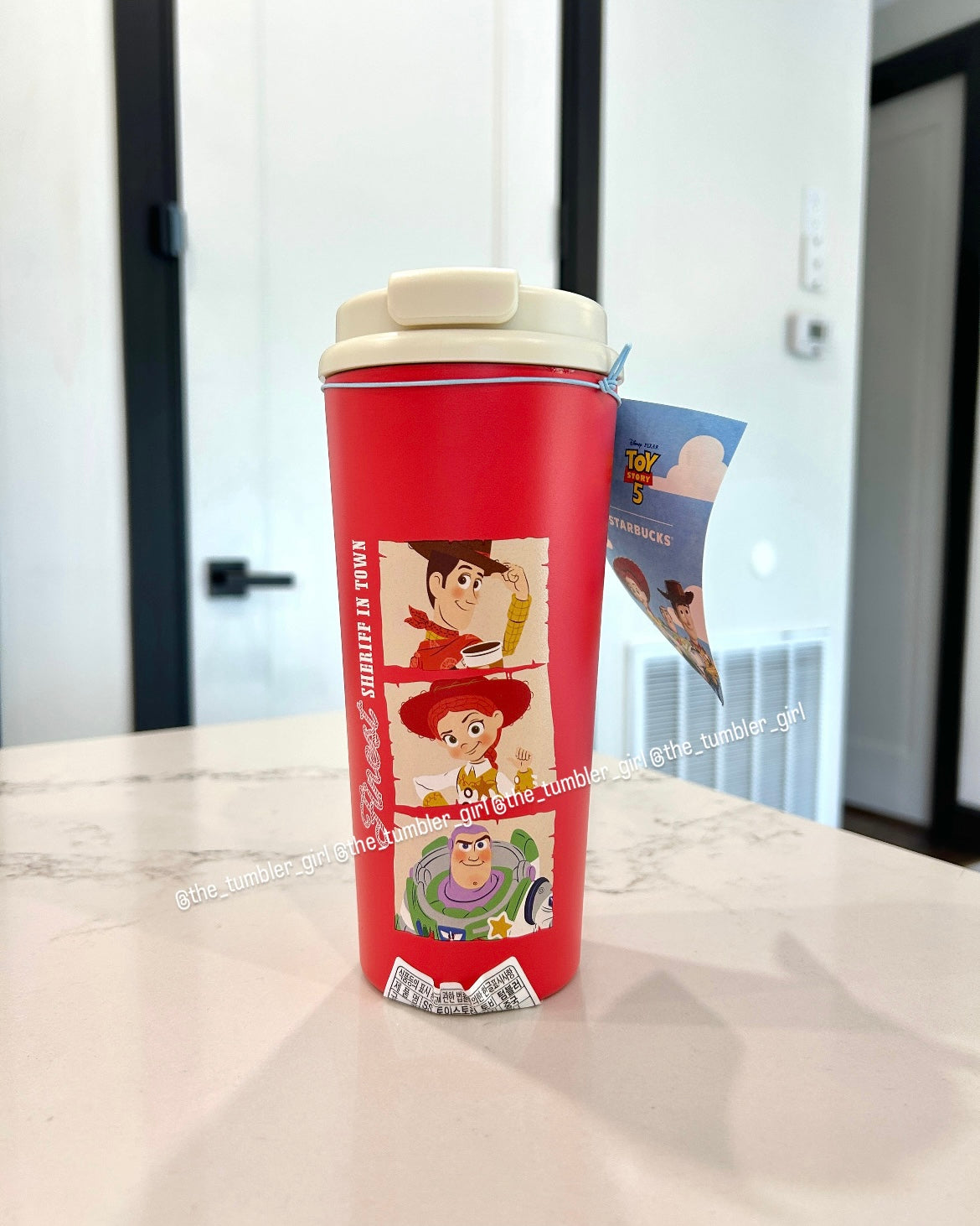 Starbucks Korea x Toy Story 5 Series 16oz Stainless Steel Tumbler (READY TO SHIP)
