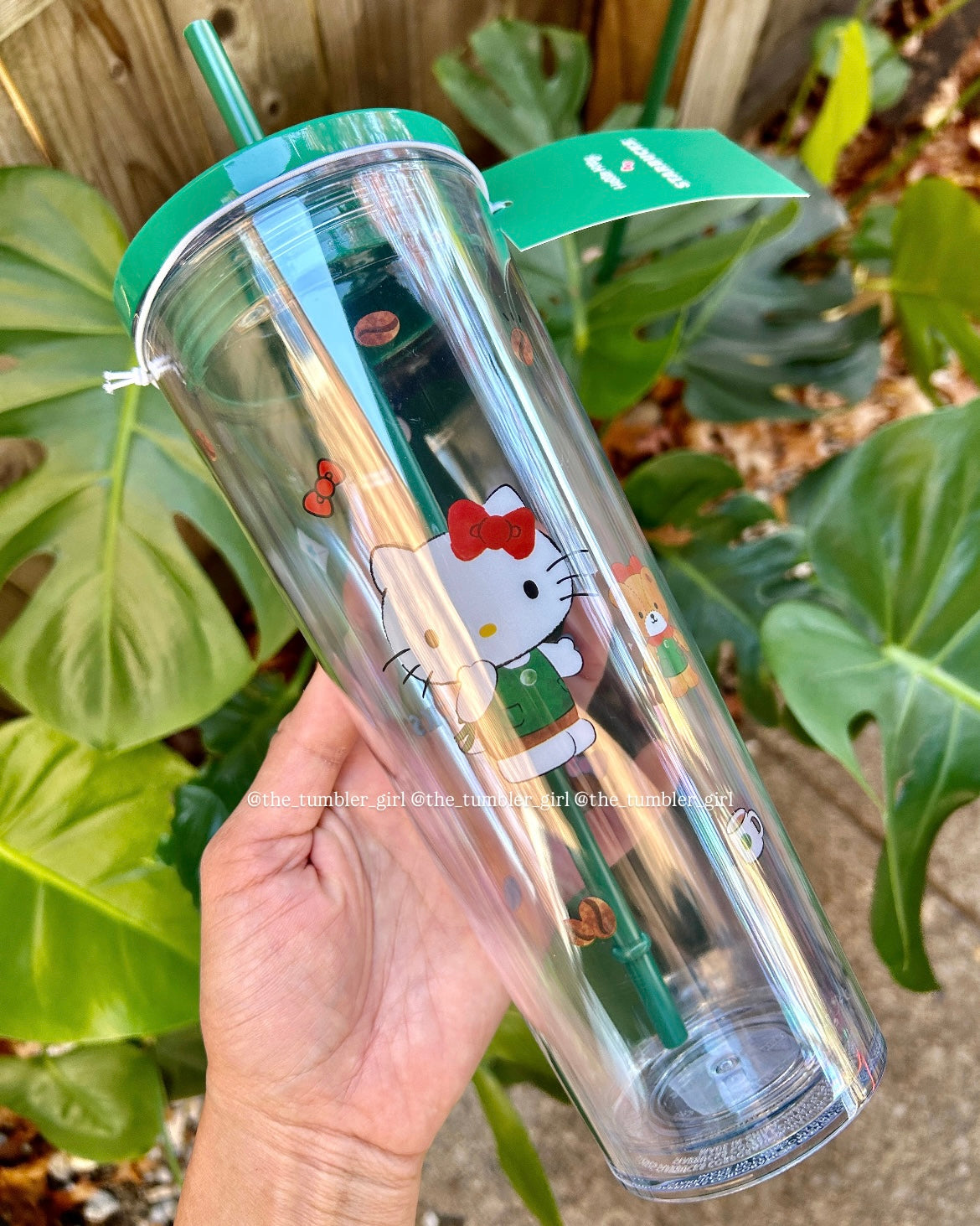 Starbucks x Hello Kitty 2025 Holiday Cold Cup Tumbler 24oz (READY TO SHIP)