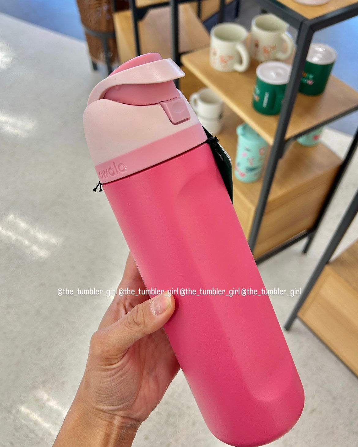2026 US Exclusive 24oz Pink Stainless Steel Owala Tumbler (READY TO SHIP)