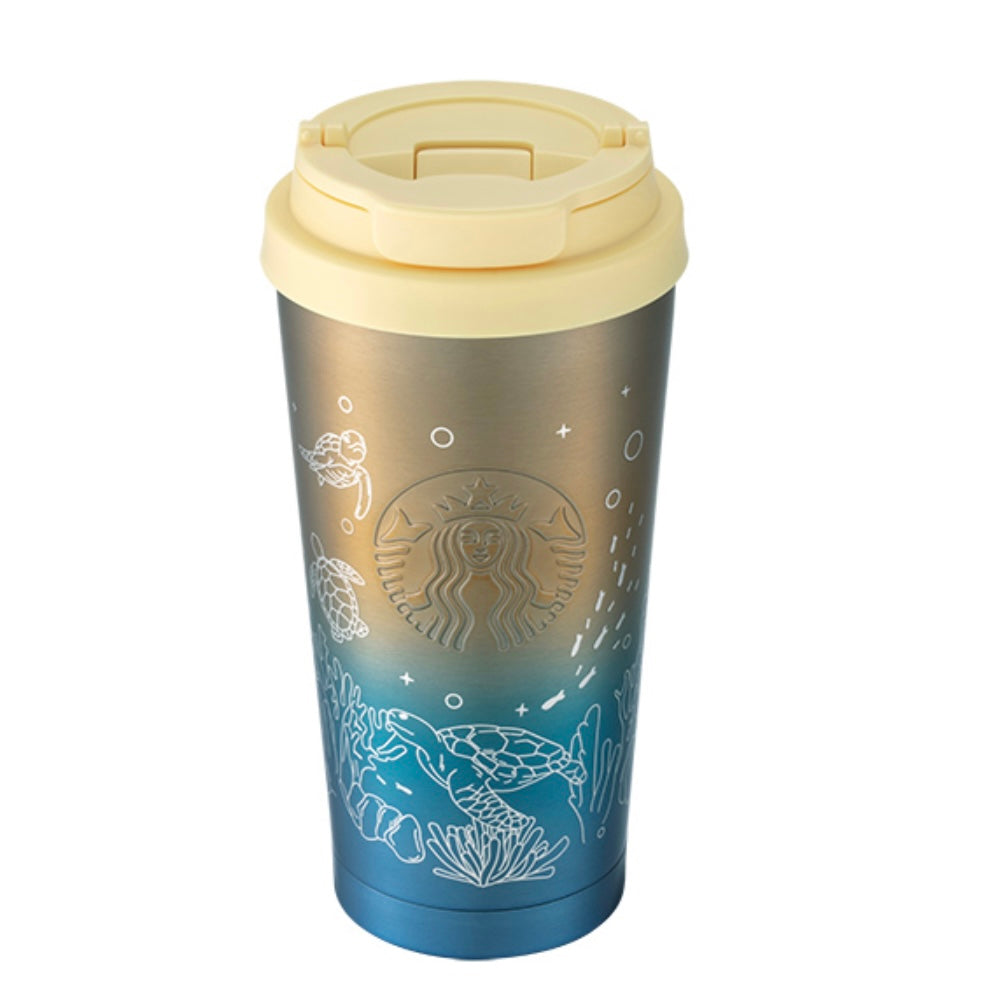 Starbucks Taiwan 2025 “Summer Seaside Series” - 16oz Stainless Steel Tumbler (Ships End of April)