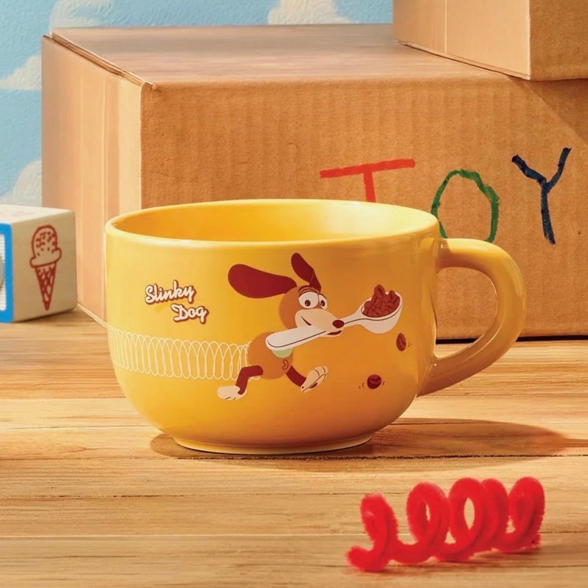 Starbucks Korea x Toy Story 5 Slinky Dog 12oz Ceramic Mug (Ships Mid May)