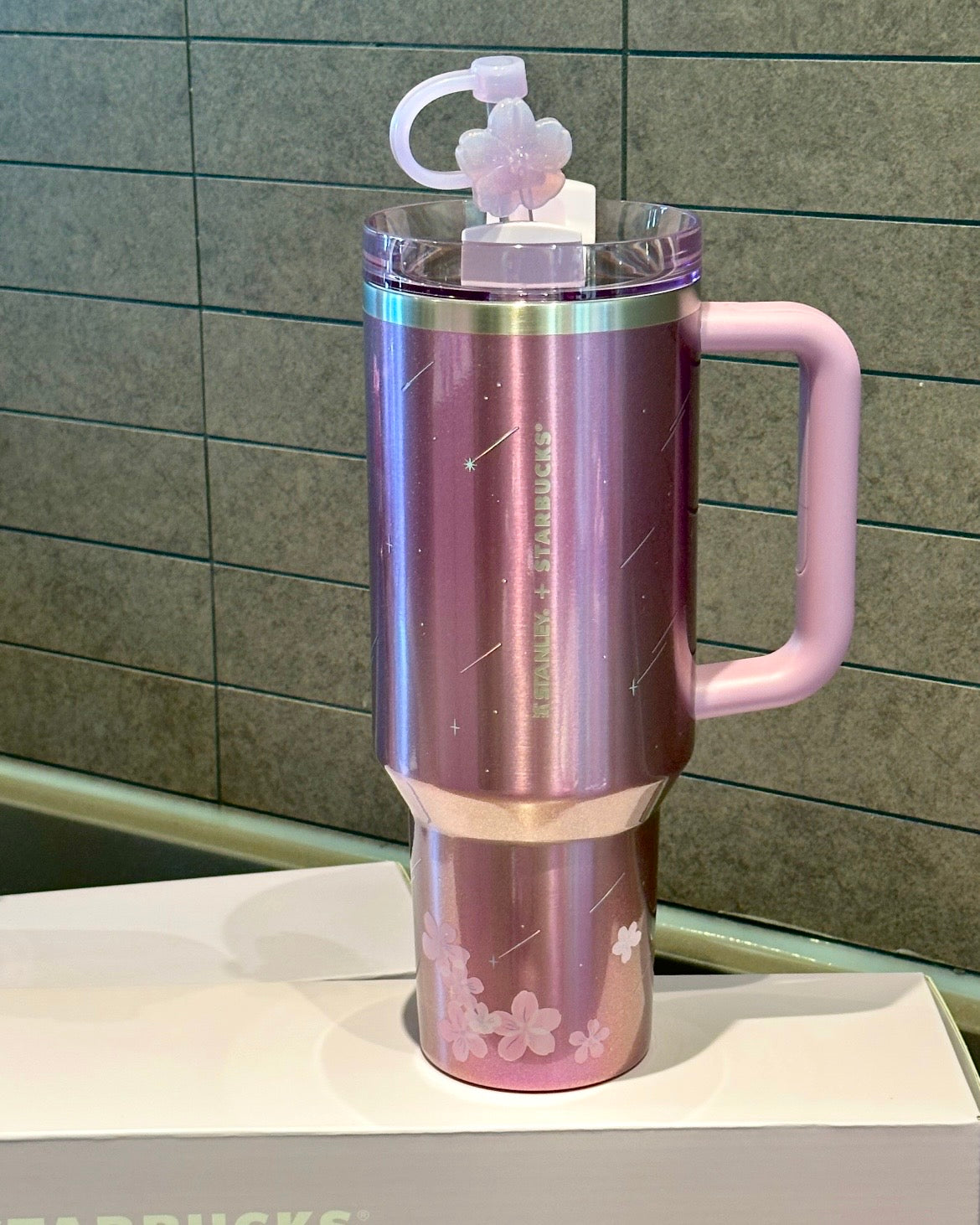 Starbucks China x Stanley 2026 Sakura Series Stainless Steel 40oz (ships late March)