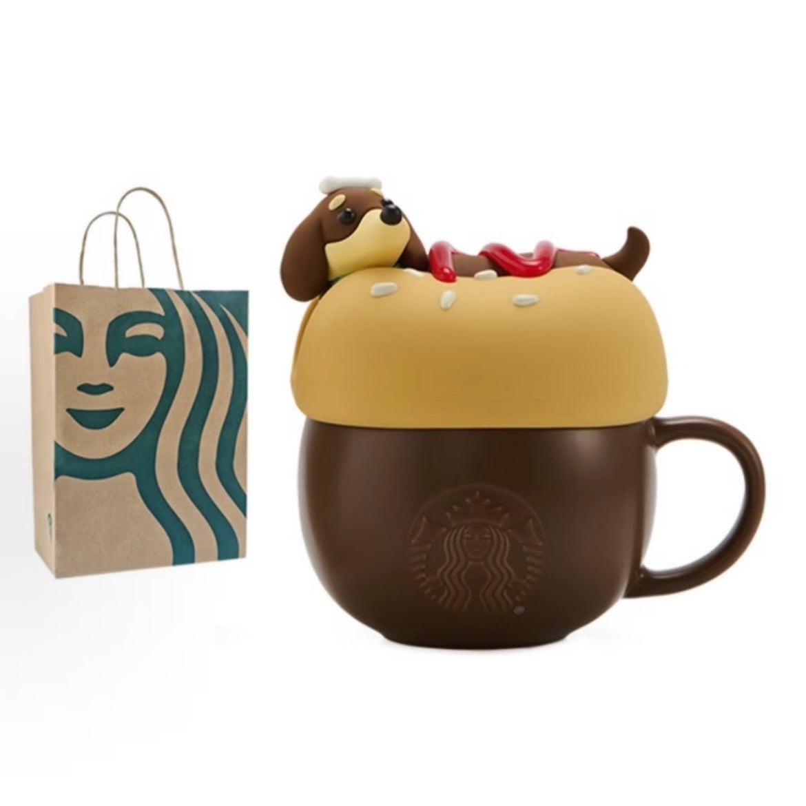 Starbucks China 2026 Paws Series 12oz Ceramic Mug