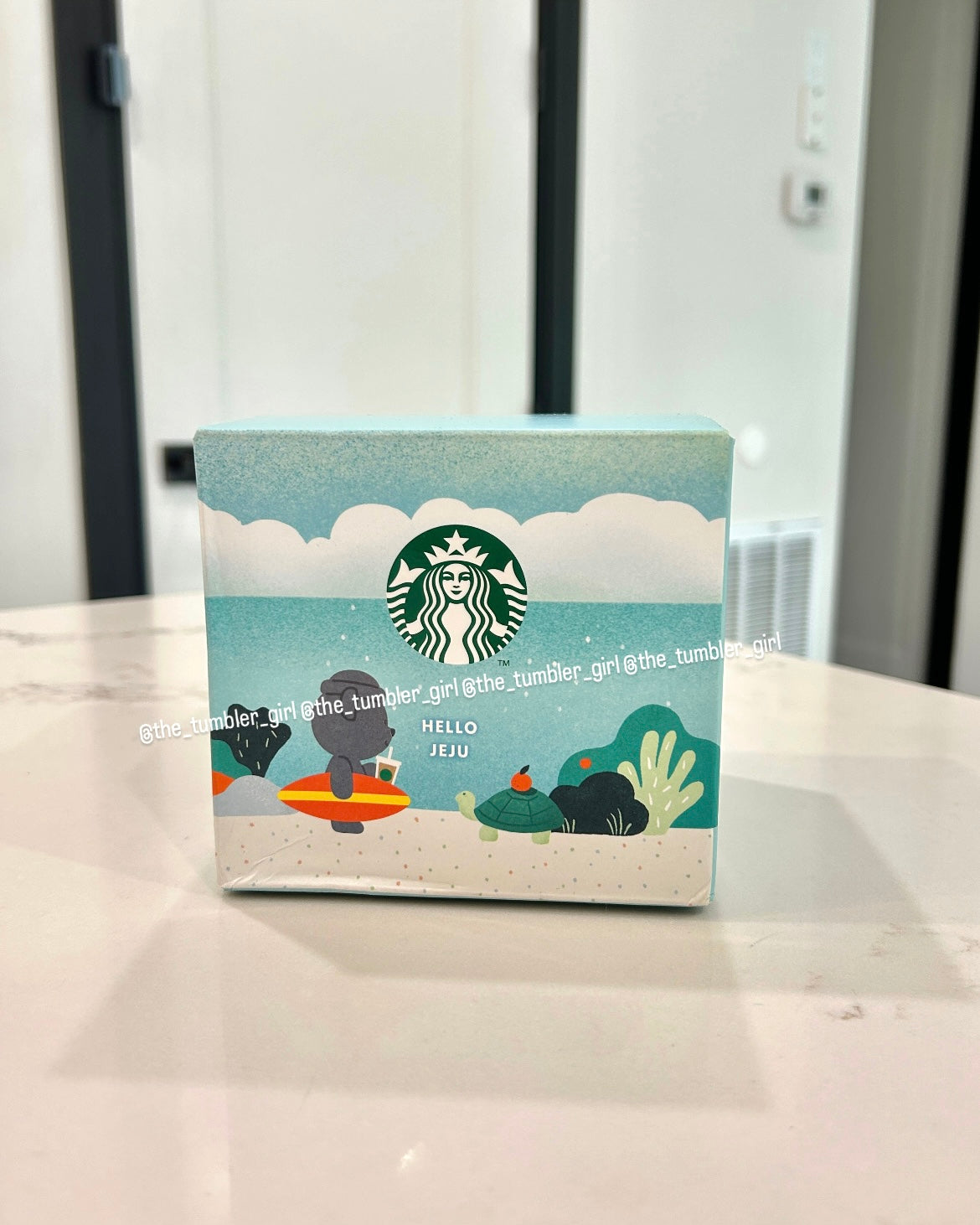 Korea Jeju Island Exclusive Bearista Ceramic Mug With Lid (READY TO SHIP)