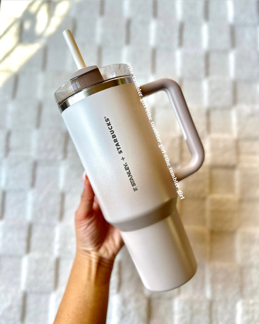 *VERY LIMITED*Stanley x Starbucks Taiwan Nude (Brown) Gradient 40oz Stainless Steel Tumbler