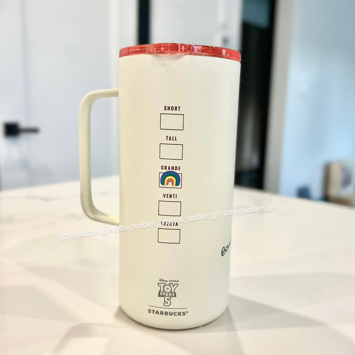 Starbucks Korea x Toy Story 5 Series Forky 17oz Stainless Steel Cup (READY TO SHIP)
