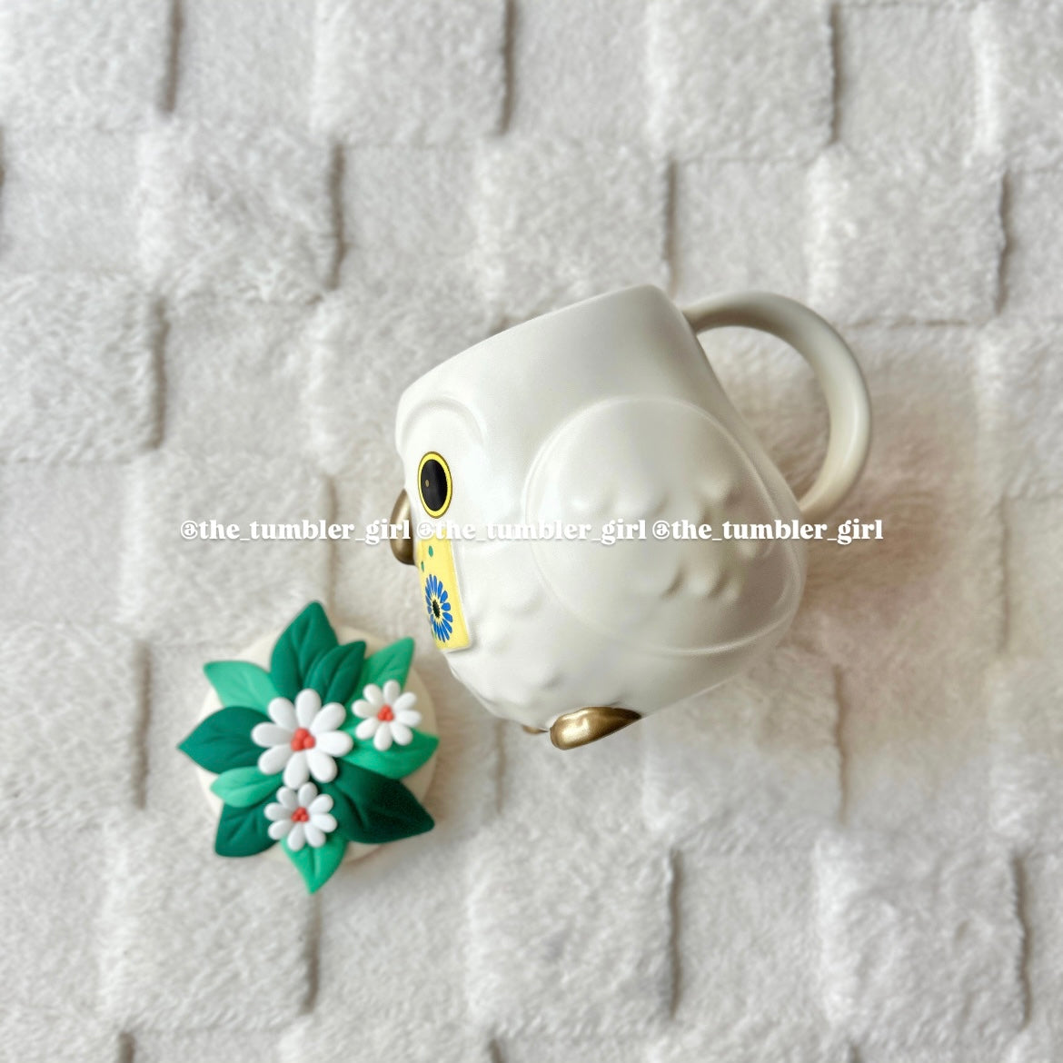Starbucks China 13oz Ceramic Owl Mug w/ Heat-Changing Eyes (READY TO SHIP)