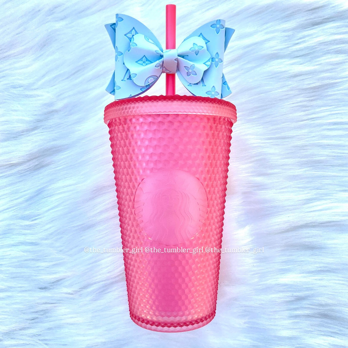 Starbucks Baby Pink Lemonade Soft Touch Studded Tumbler (16oz)