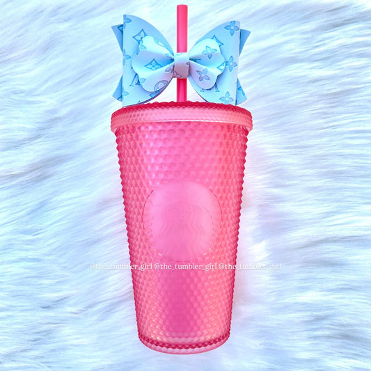 Starbucks Baby Pink Lemonade Soft Touch Studded Tumbler (16oz)