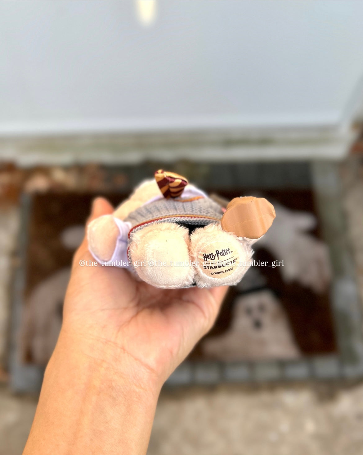 Starbucks China × Harry Potter Gryffindor House Bear Bearista Keychain (READY TO SHIP)