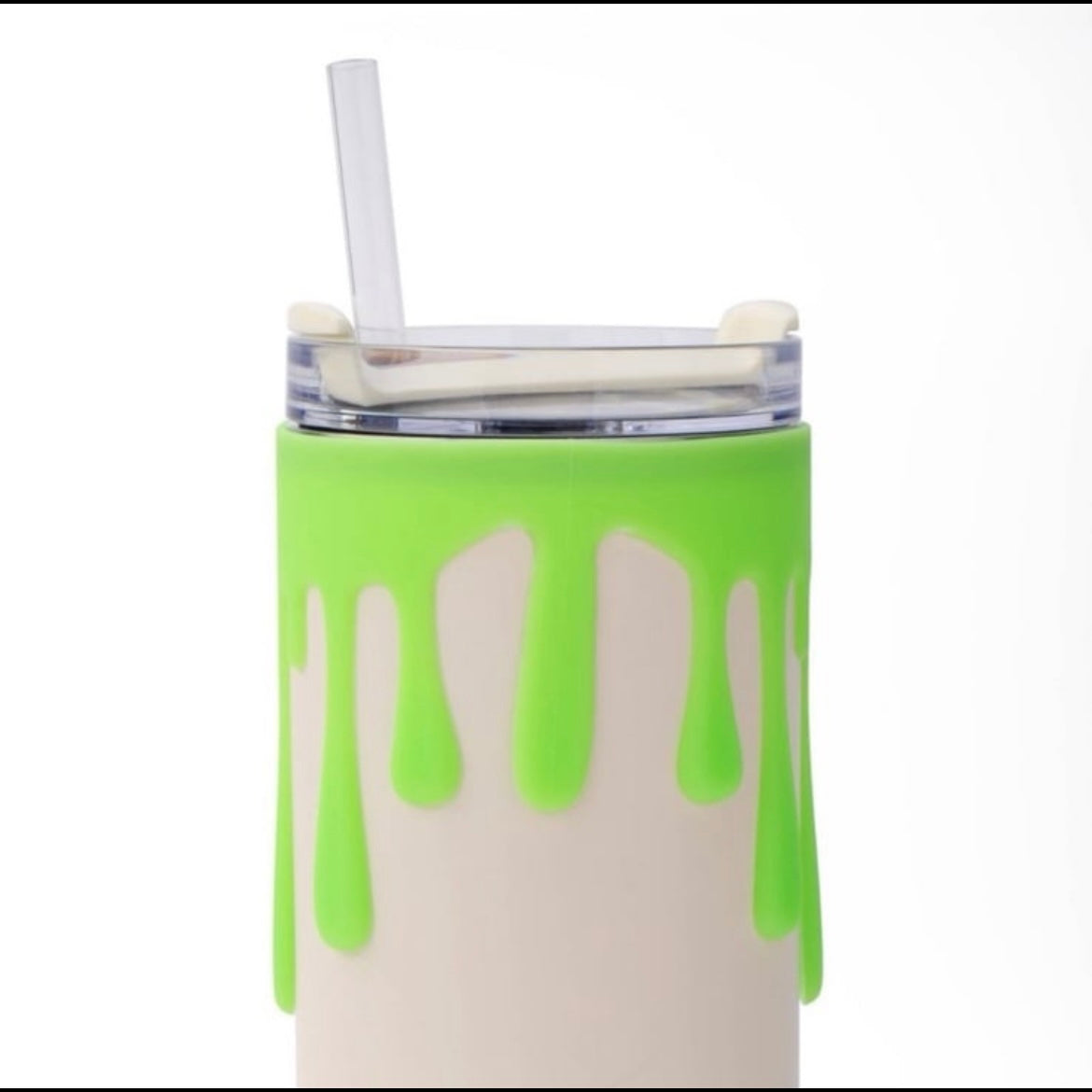 Target Bullseye Halloween Glow In The Dark Slime Cup Sleeve (READY TO SHIP)