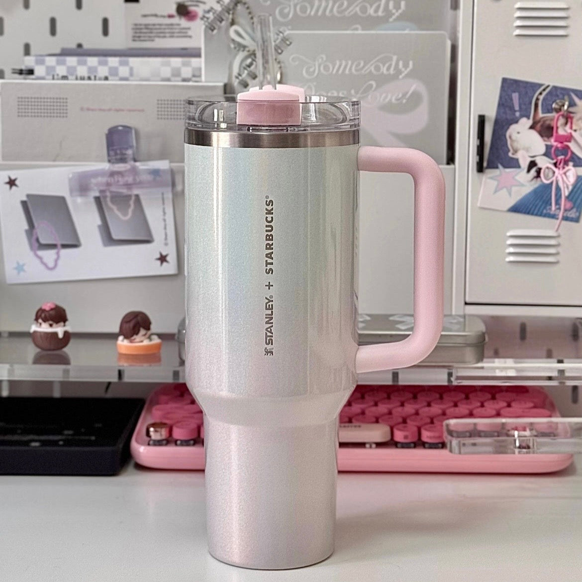 Starbucks x Stanley 40oz Stainless Steel Tumbler – 2025 China Exclusive Romantic Ocean (READY TO SHIP)