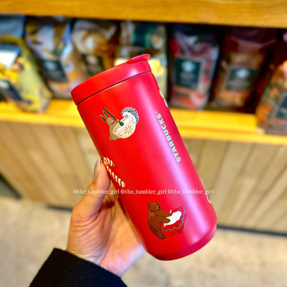 Starbucks Holiday 2025 Gingerbread Cookie Stainless Steel Tumbler 12oz (READY TO SHIP)
