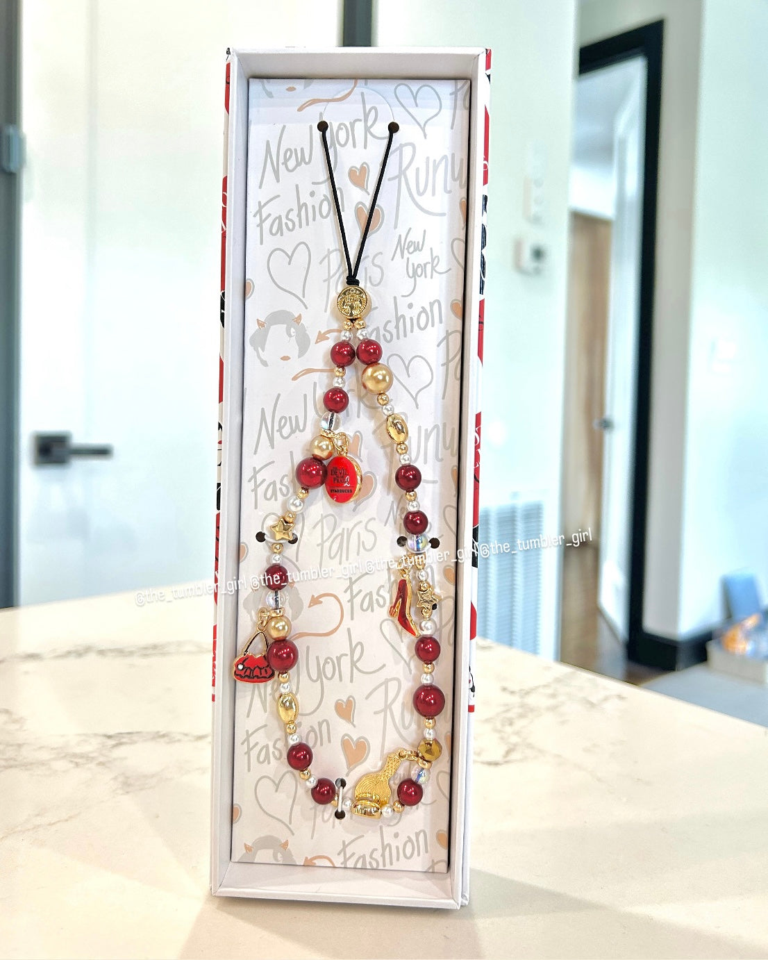 Starbucks China x The Devil Wears Prada "Andy” Phone Charm (READY TO SHIP)