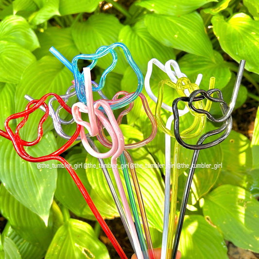 8pcs Hello Kitty Reusable Straws (for cold drinks only)