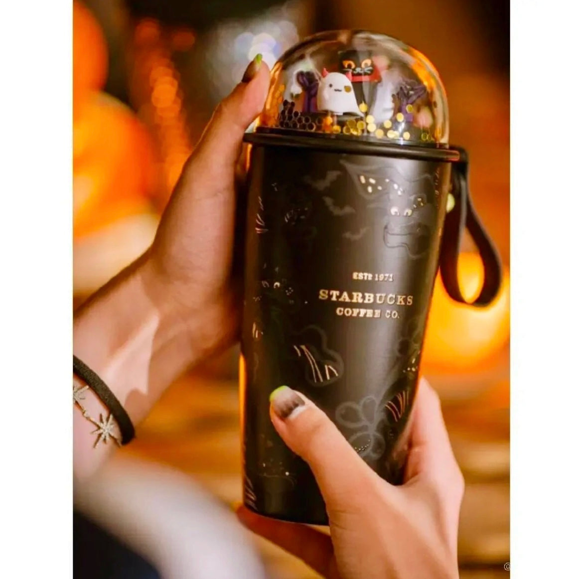 Starbucks China 2021 Halloween Stainless Steel Tumbler 12oz (READY TO SHIP)