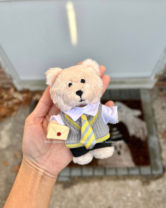Starbucks China × Harry Potter Hufflepuff Bearista Keychain (READY TO SHIP)